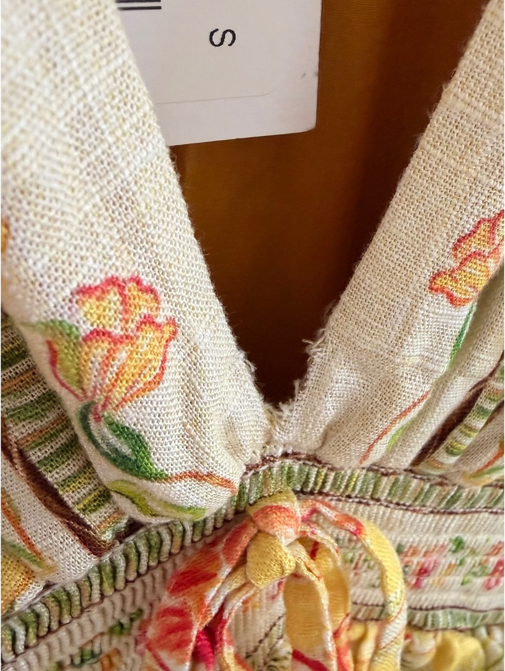 Few Moda Anaya Gardenia Dress Size Small Floral Sundress Sunlit Blooms Women's - Picture 5 of 8